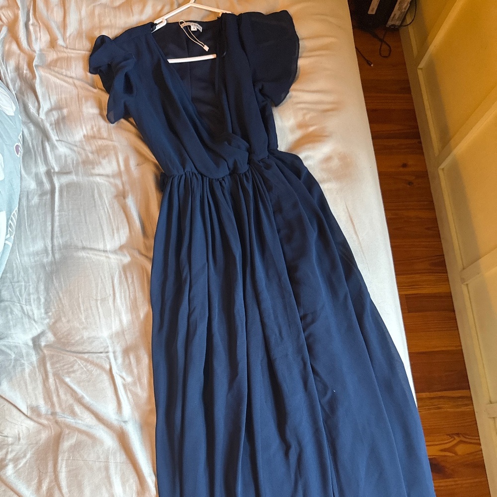 Baltic born small evening dress dark blue